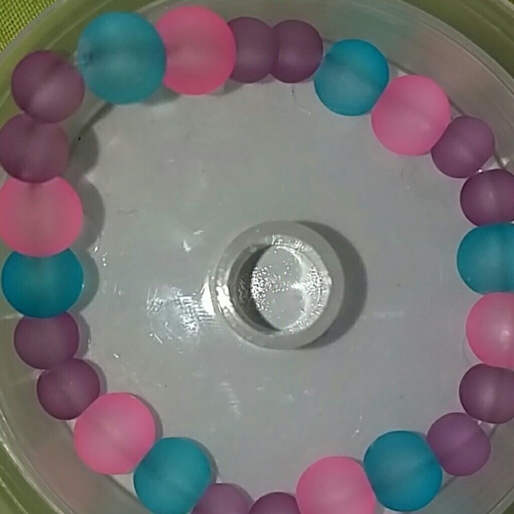 6for$14: 3 Pink blue and purple bracelets